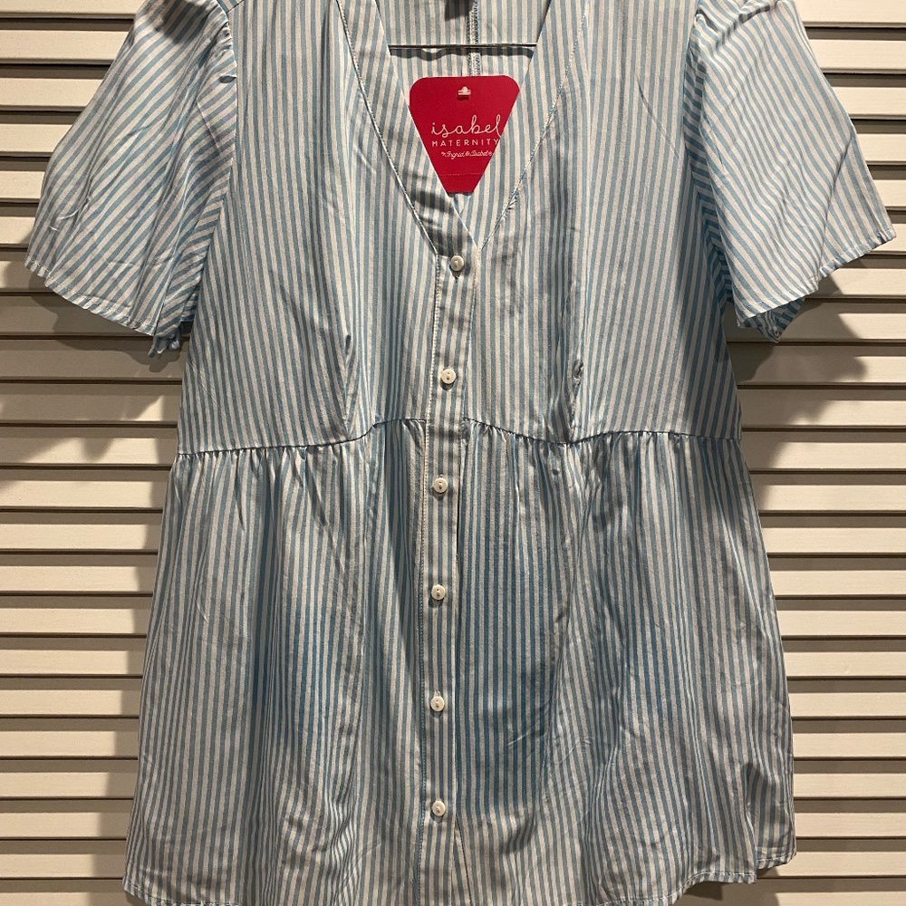 Maternity short sleeve shirt